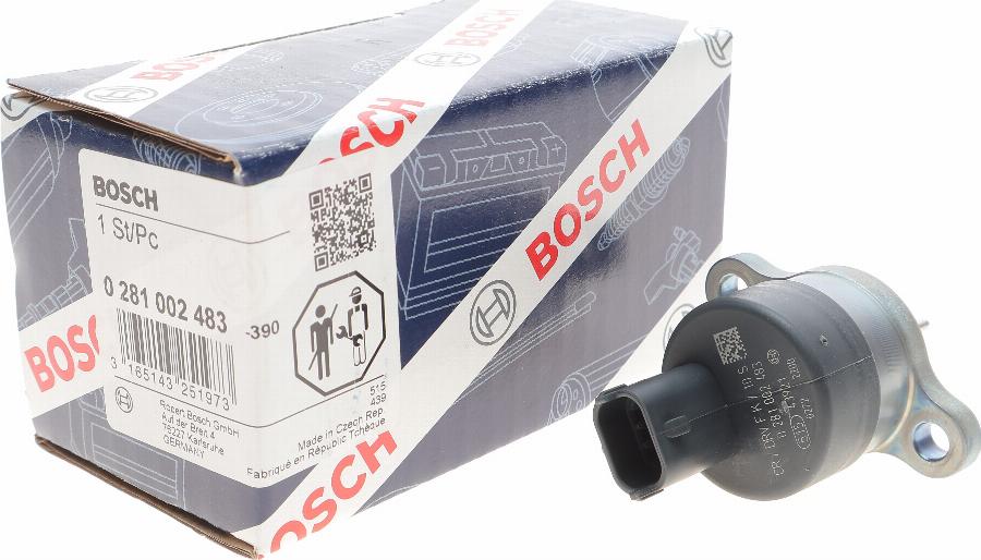 BOSCH 0 281 002 483 - Редукционный клапан, Common-Rail-System autospares.lv