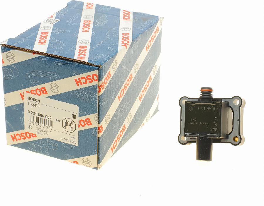 BOSCH 0 221 506 002 - Катушка зажигания autospares.lv