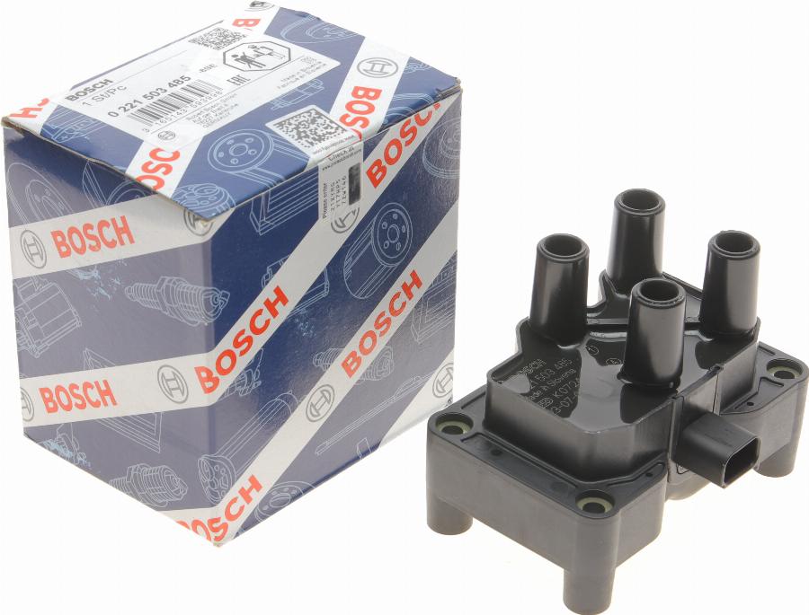 BOSCH 0 221 503 485 - Катушка зажигания autospares.lv