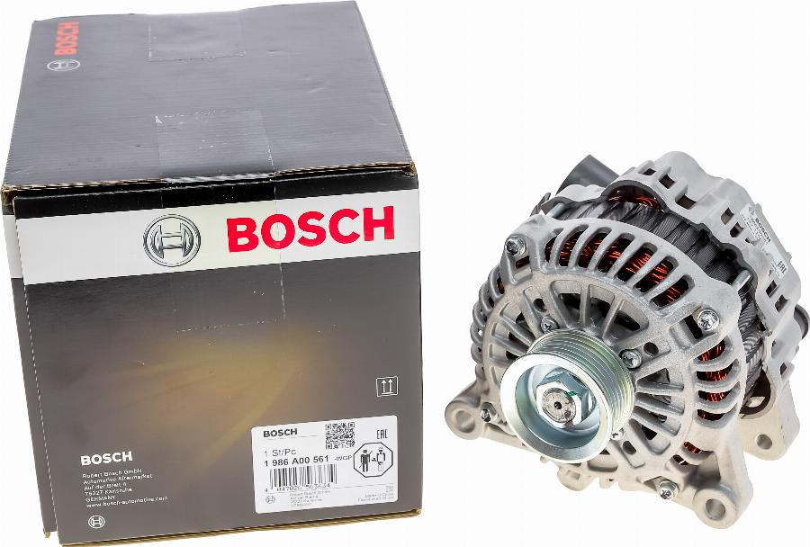 BOSCH 1 986 A00 561 - Генератор autospares.lv