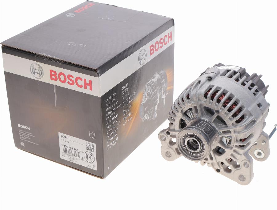 BOSCH 1 986 A01 453 - Генератор autospares.lv