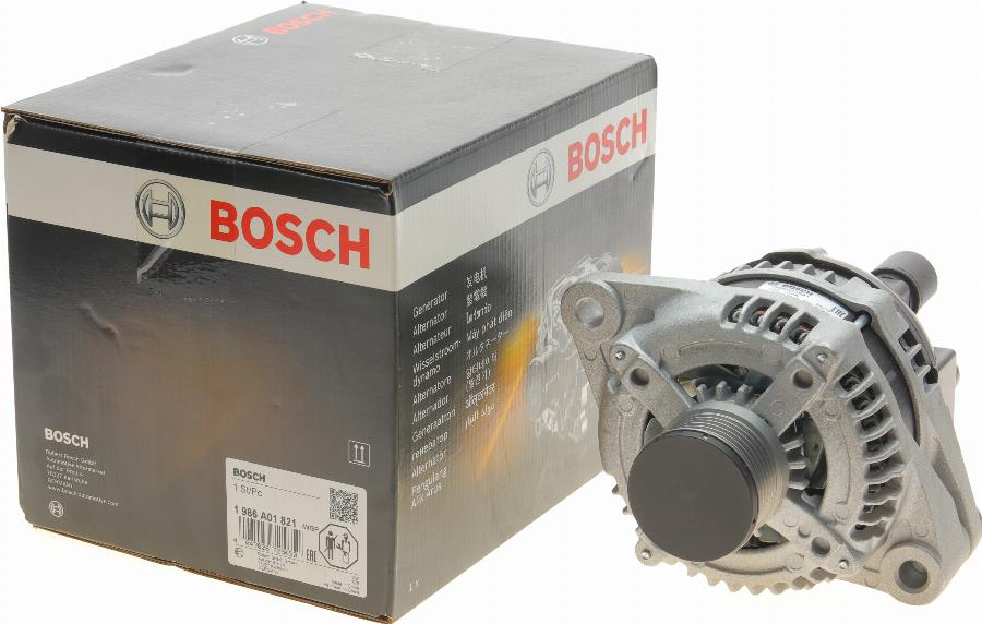 BOSCH 1 986 A01 821 - Генератор autospares.lv