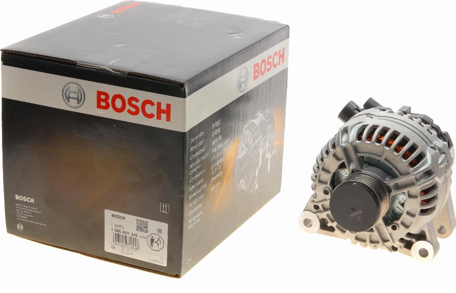 BOSCH 1 986 A01 345 - Генератор autospares.lv