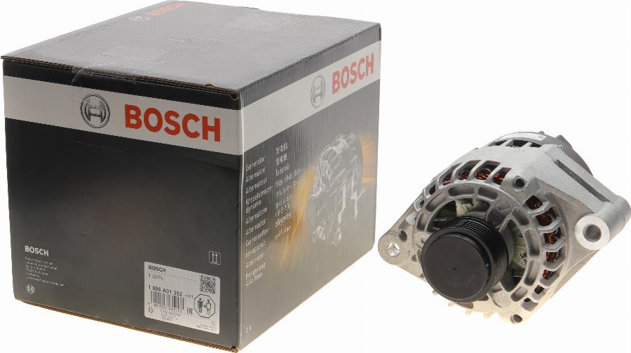 BOSCH 1 986 A01 352 - Генератор autospares.lv