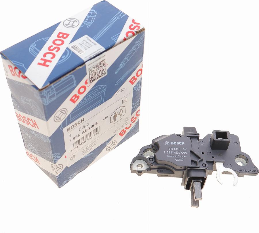 BOSCH 1 986 AE0 066 - Регулятор напряжения, генератор autospares.lv