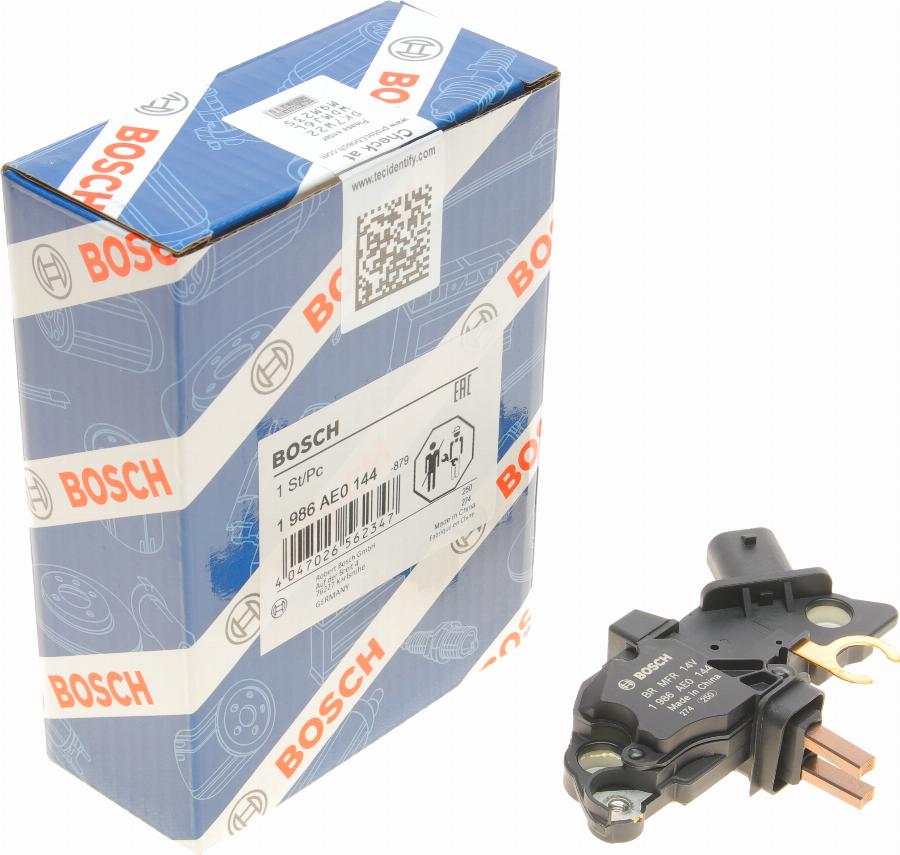 BOSCH 1 986 AE0 144 - Регулятор напряжения, генератор autospares.lv