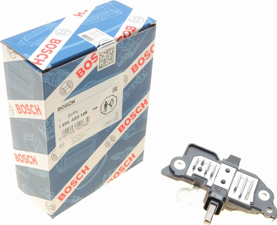 BOSCH 1 986 AE0 129 - Регулятор напряжения, генератор autospares.lv