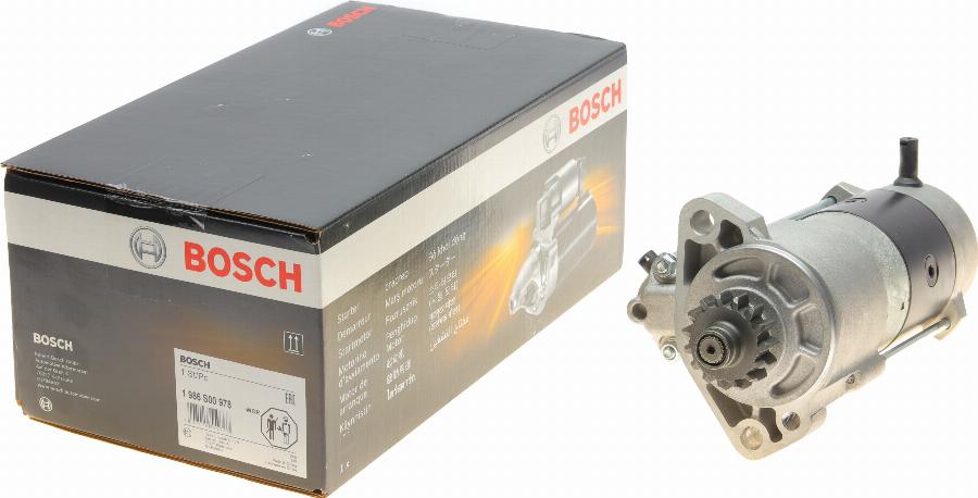 BOSCH 1 986 S00 978 - Стартер autospares.lv