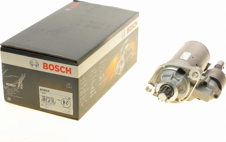 BOSCH 1 986 S00 823 - Стартер autospares.lv