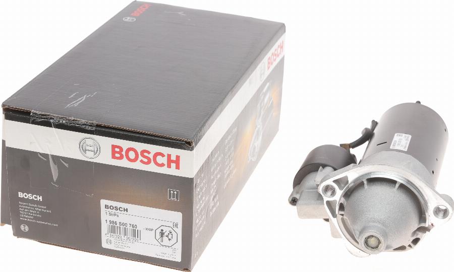 BOSCH 1 986 S00 760 - Стартер autospares.lv