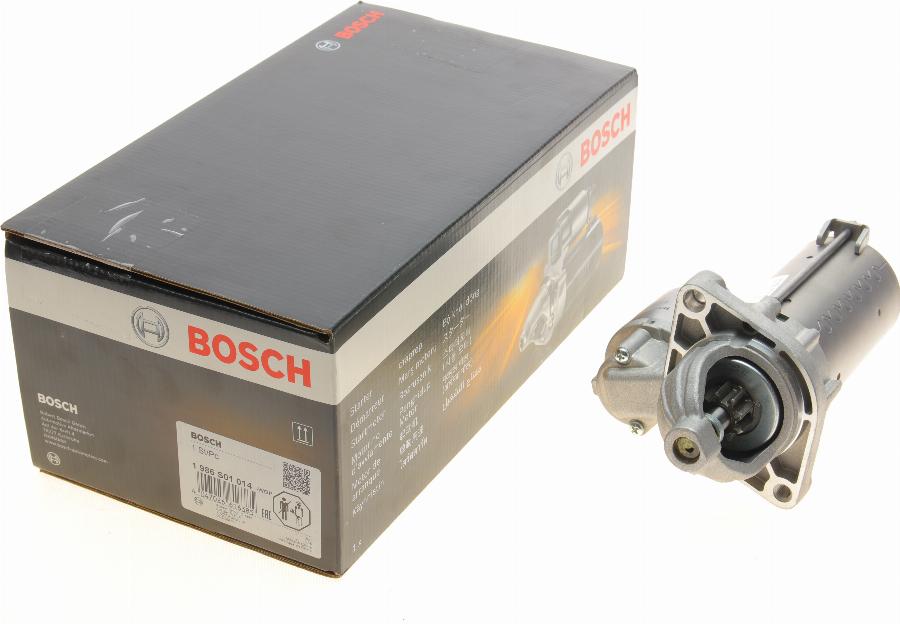 BOSCH 1 986 S01 014 - Стартер autospares.lv