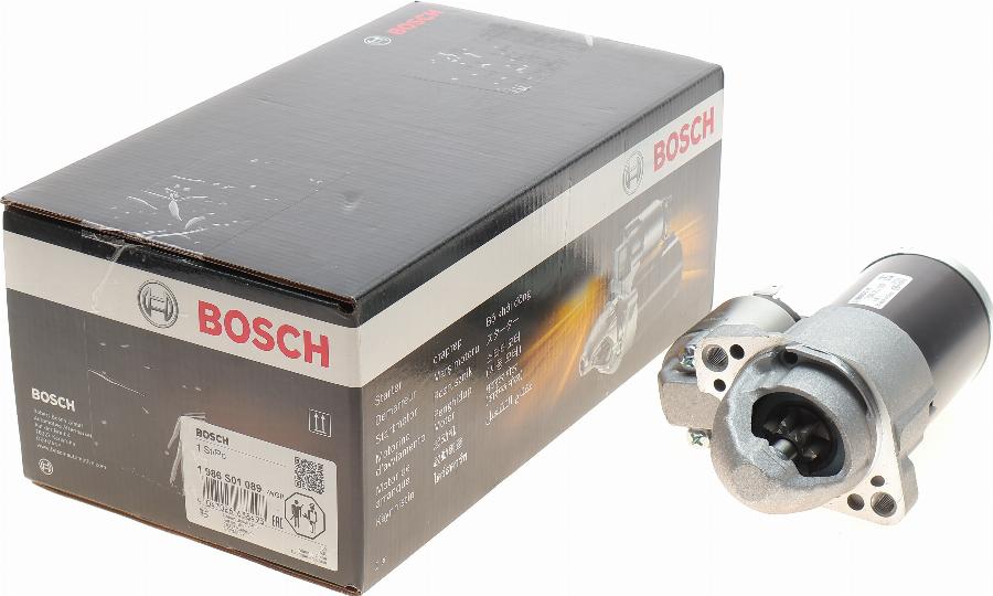 BOSCH 1 986 S01 089 - Стартер autospares.lv