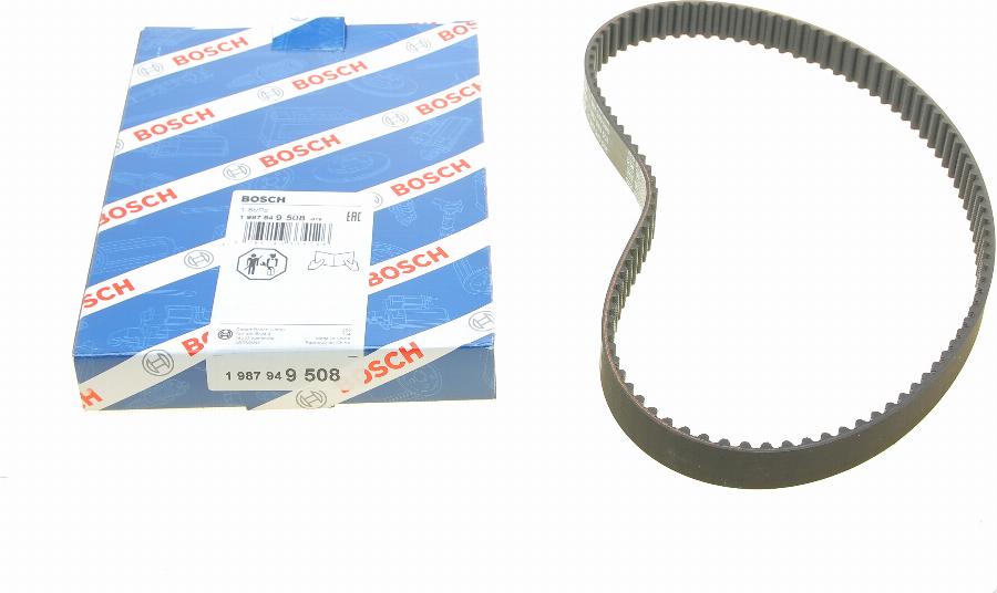 BOSCH 1 987 949 508 - Зубчатый ремень ГРМ autospares.lv