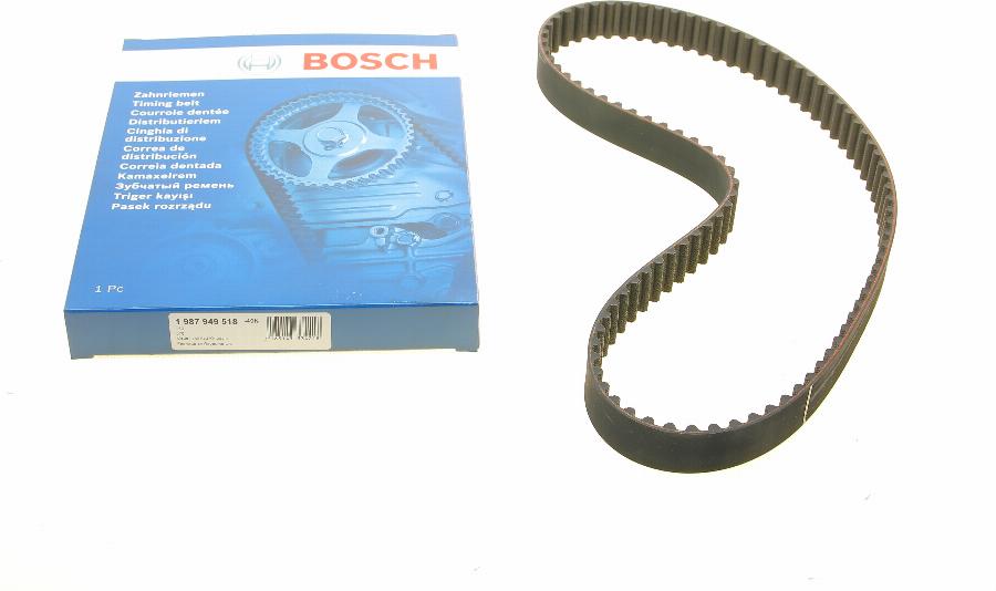 BOSCH 1 987 949 518 - Зубчатый ремень ГРМ autospares.lv