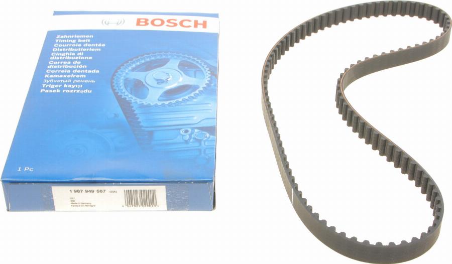 BOSCH 1 987 949 587 - Зубчатый ремень ГРМ autospares.lv