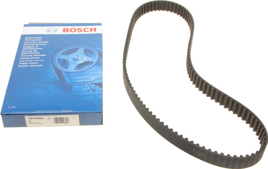 BOSCH 1 987 949 605 - Зубчатый ремень ГРМ autospares.lv