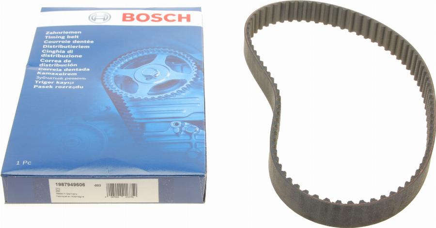 BOSCH 1 987 949 606 - Зубчатый ремень ГРМ autospares.lv