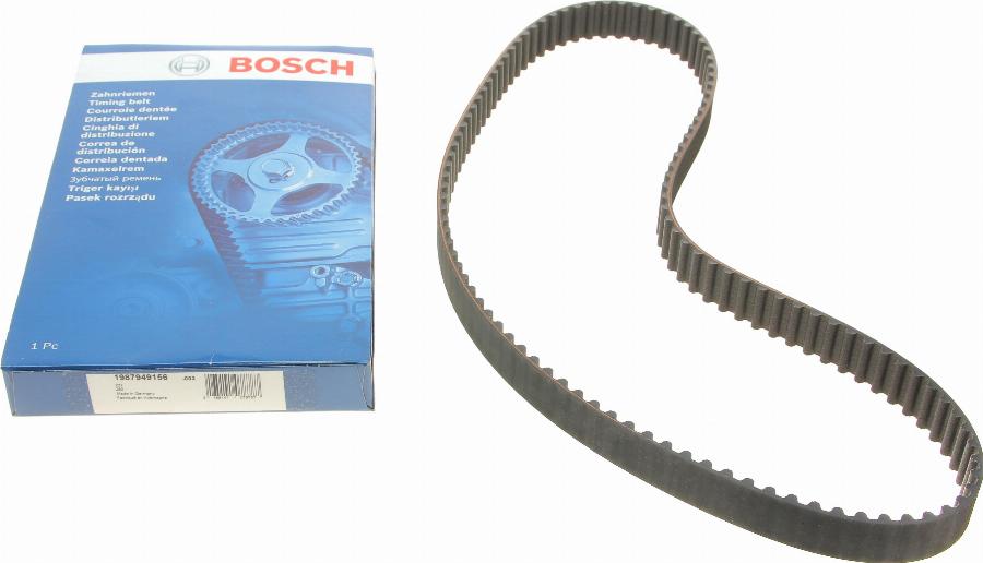 BOSCH 1 987 949 156 - Зубчатый ремень ГРМ autospares.lv