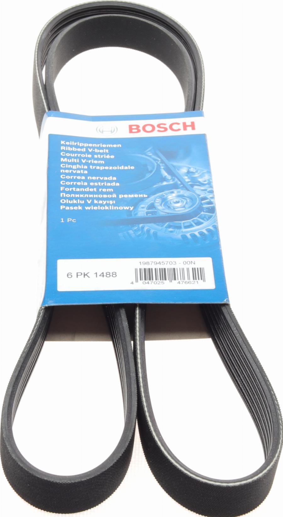 BOSCH 1 987 945 703 - Поликлиновой ремень autospares.lv