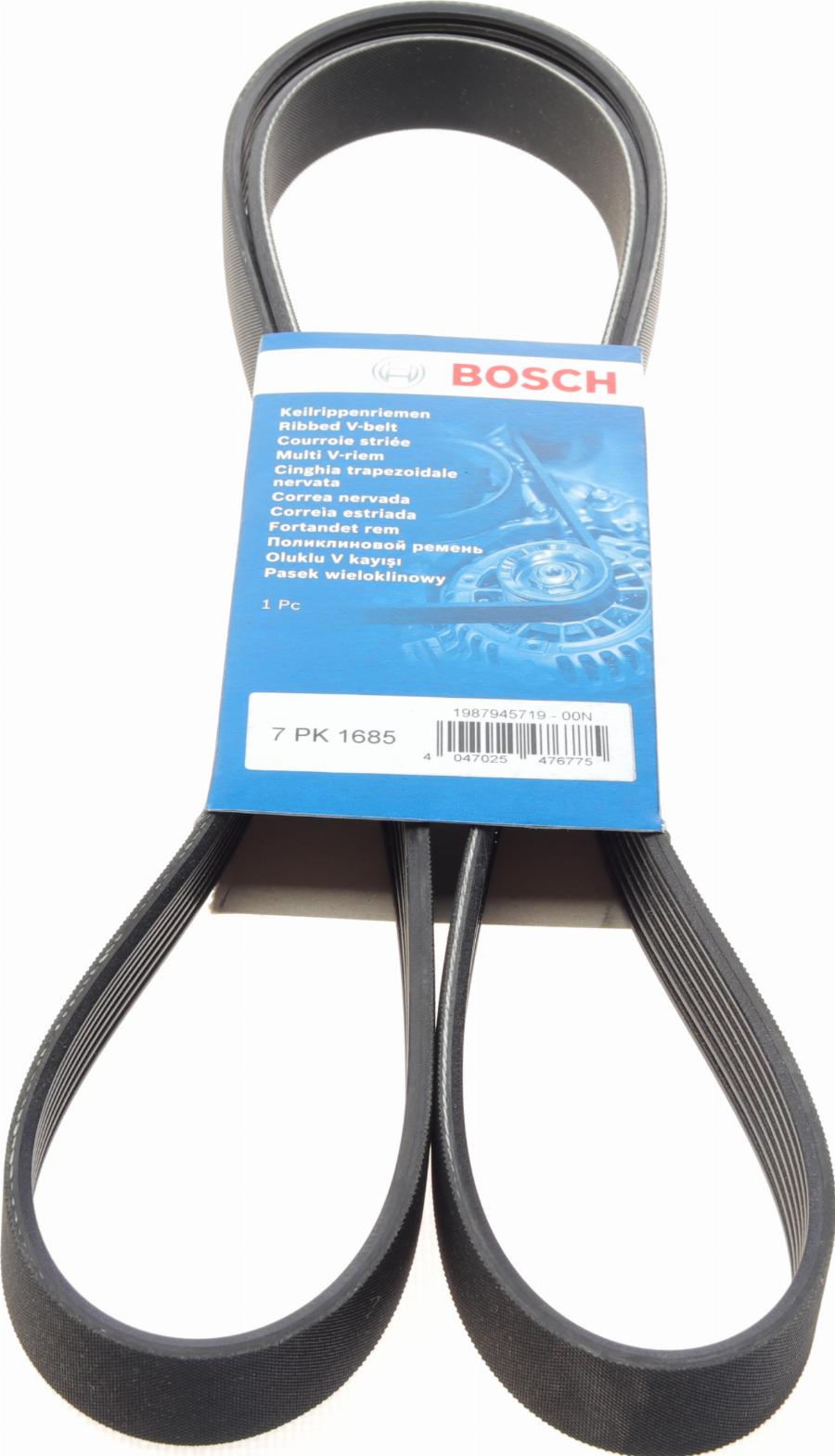 BOSCH 1 987 945 719 - Поликлиновой ремень autospares.lv