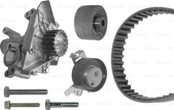 BOSCH 1 987 946 443 - Водяной насос + комплект зубчатого ремня ГРМ autospares.lv