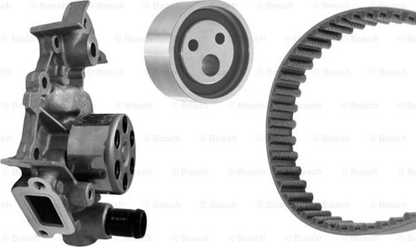 BOSCH 1 987 946 423 - Водяной насос + комплект зубчатого ремня ГРМ autospares.lv