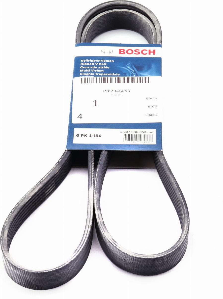 BOSCH 1 987 946 053 - Поликлиновой ремень autospares.lv