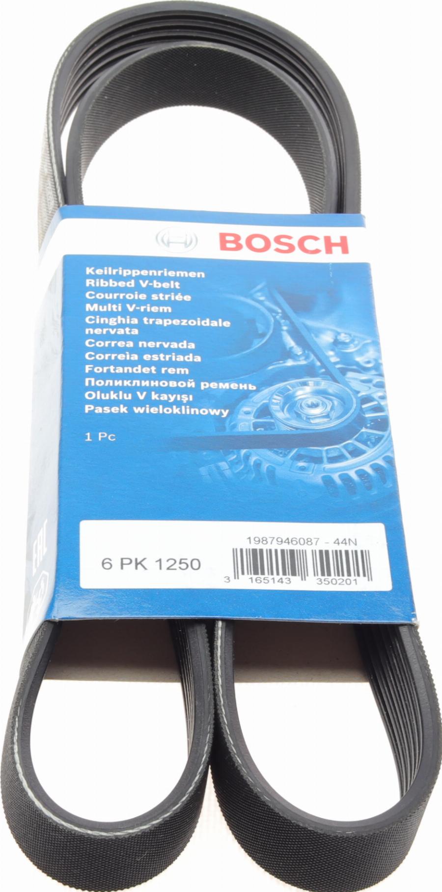 BOSCH 1 987 946 087 - Поликлиновой ремень autospares.lv