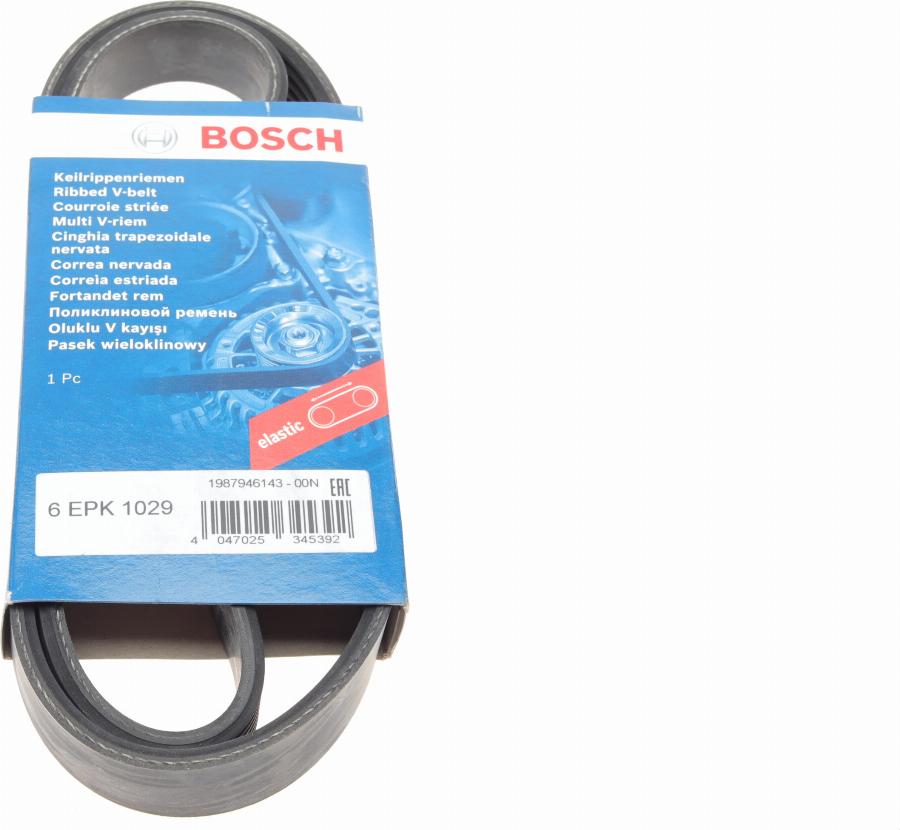 BOSCH 1 987 946 143 - Поликлиновой ремень autospares.lv