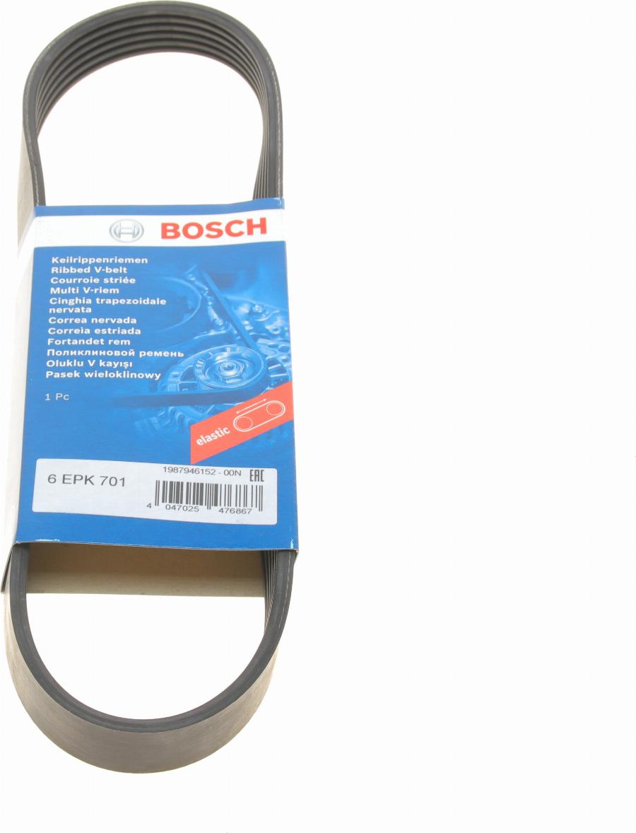 BOSCH 1 987 946 152 - Поликлиновой ремень autospares.lv