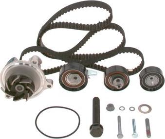 BOSCH 1 987 946 399 - Водяной насос + комплект зубчатого ремня ГРМ autospares.lv