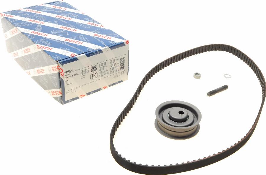 BOSCH 1 987 946 321 - Комплект зубчатого ремня ГРМ autospares.lv