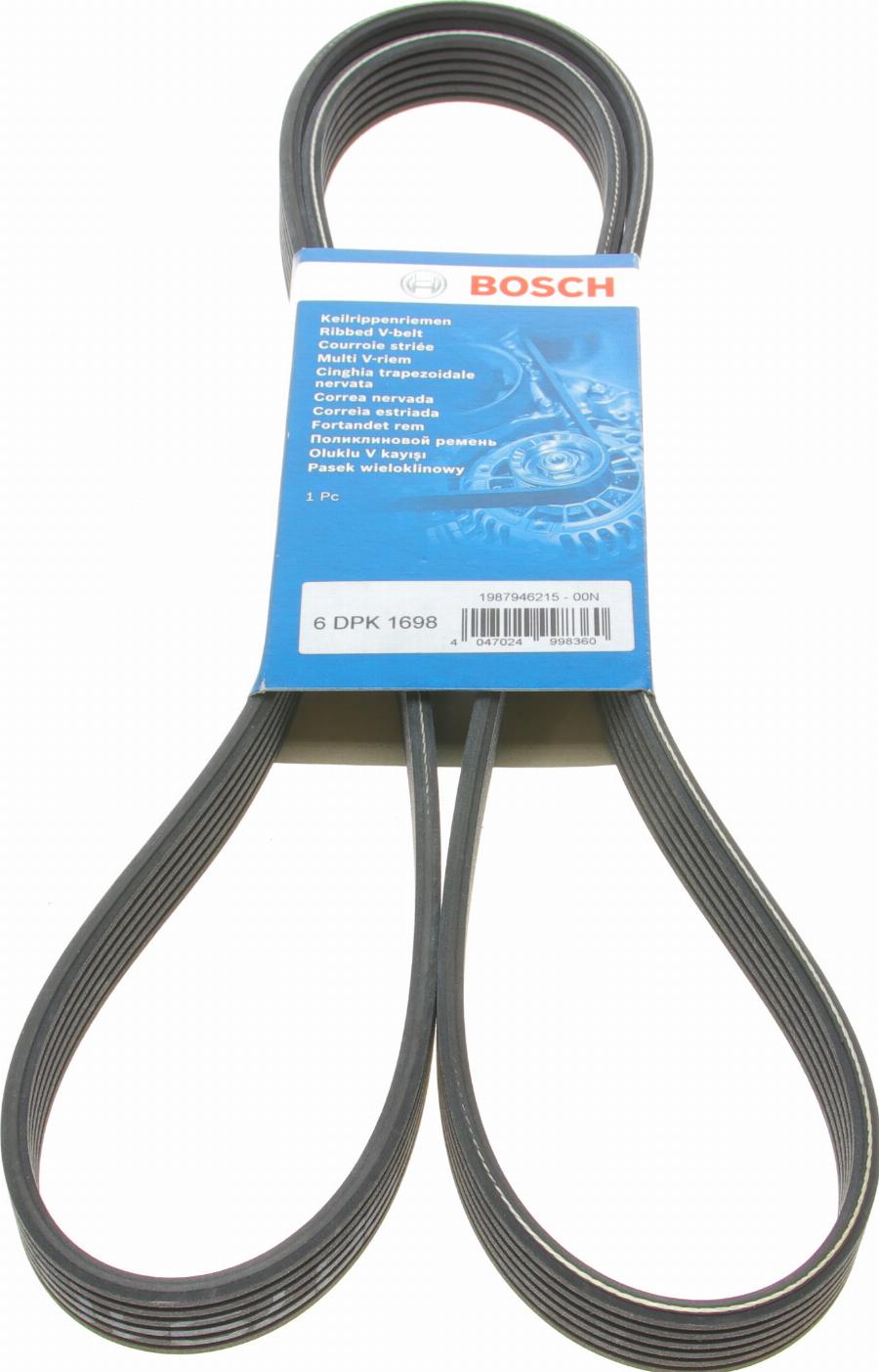 BOSCH 1 987 946 215 - Поликлиновой ремень autospares.lv