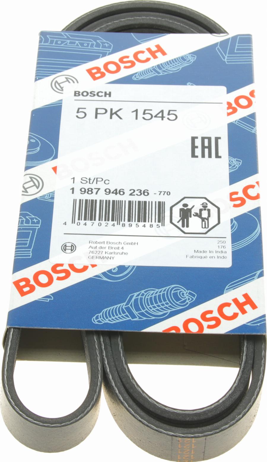 BOSCH 1 987 946 236 - Поликлиновой ремень autospares.lv