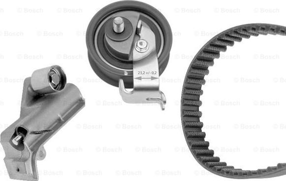 BOSCH 1 987 948 590 - Комплект зубчатого ремня ГРМ autospares.lv