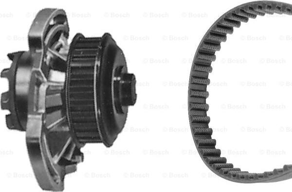 BOSCH 1 987 948 501 - Водяной насос + комплект зубчатого ремня ГРМ autospares.lv