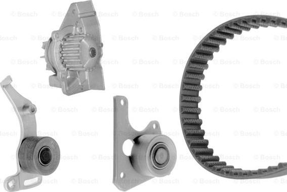 BOSCH 1 987 948 517 - Водяной насос + комплект зубчатого ремня ГРМ autospares.lv