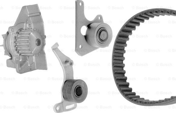 BOSCH 1 987 948 896 - Водяной насос + комплект зубчатого ремня ГРМ autospares.lv