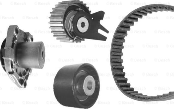 BOSCH 1 987 948 891 - Водяной насос + комплект зубчатого ремня ГРМ autospares.lv