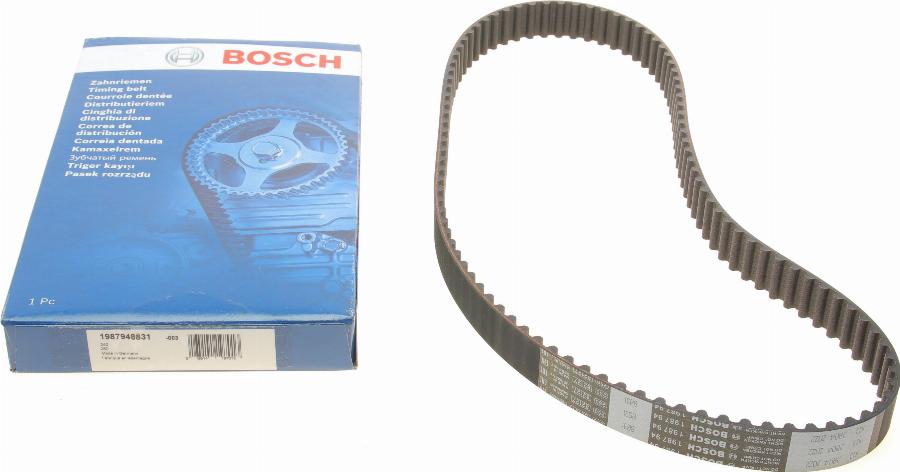 BOSCH 1 987 948 831 - Зубчатый ремень ГРМ autospares.lv