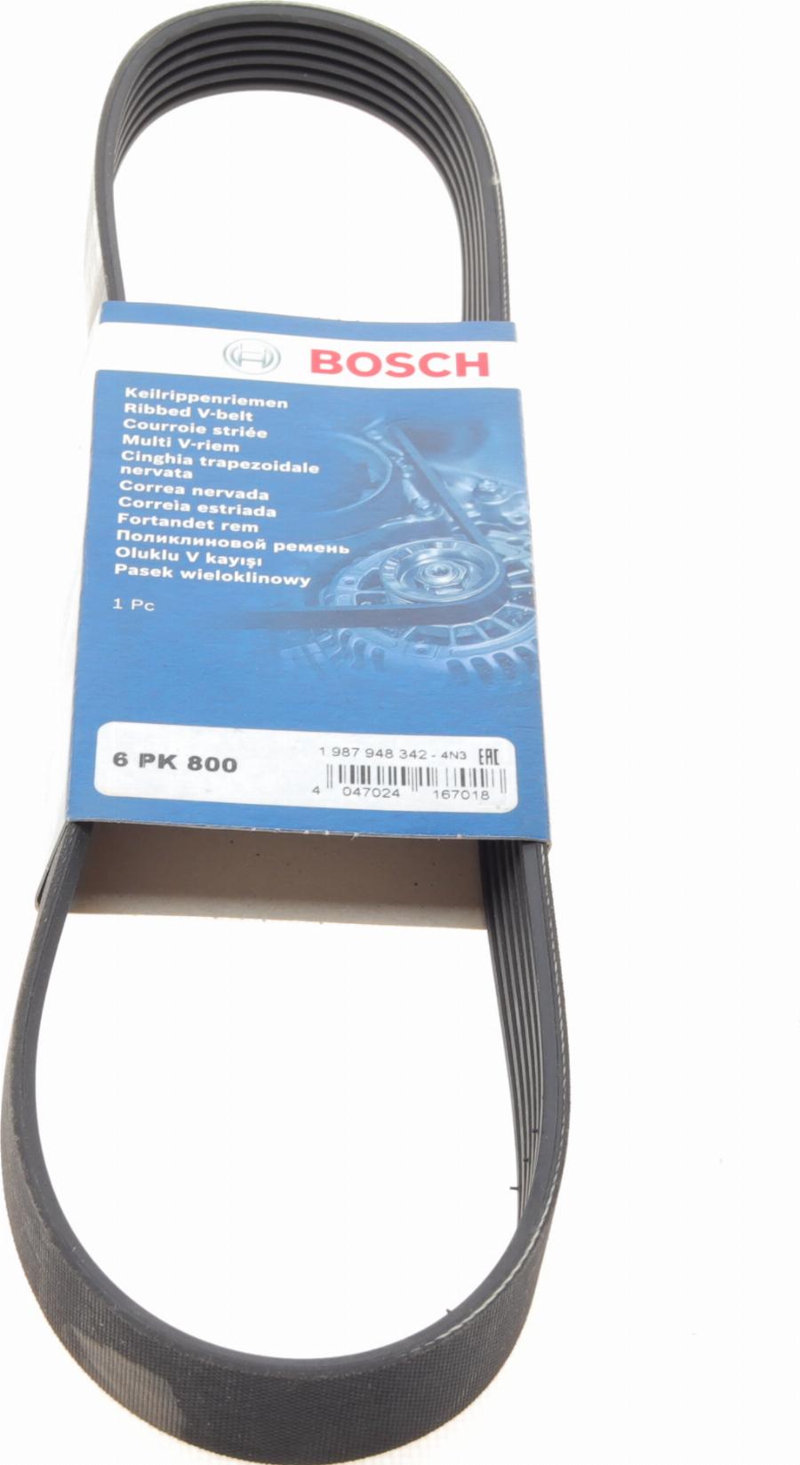 BOSCH 1 987 948 342 - Поликлиновой ремень autospares.lv