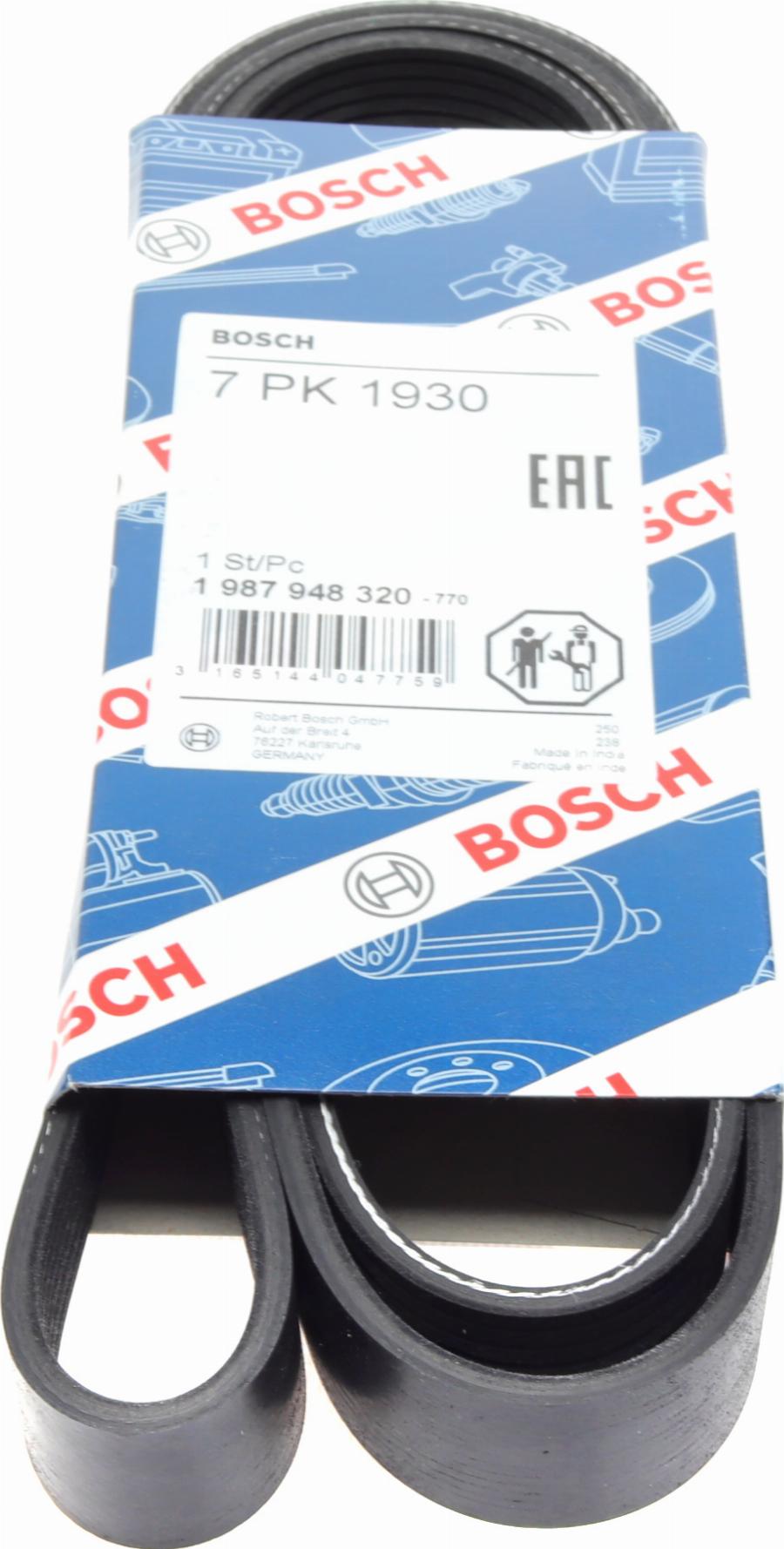 BOSCH 1 987 948 320 - Поликлиновой ремень autospares.lv