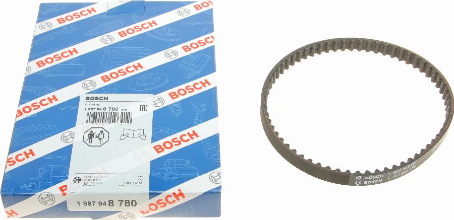 BOSCH 1 987 948 780 - Зубчатый ремень ГРМ autospares.lv