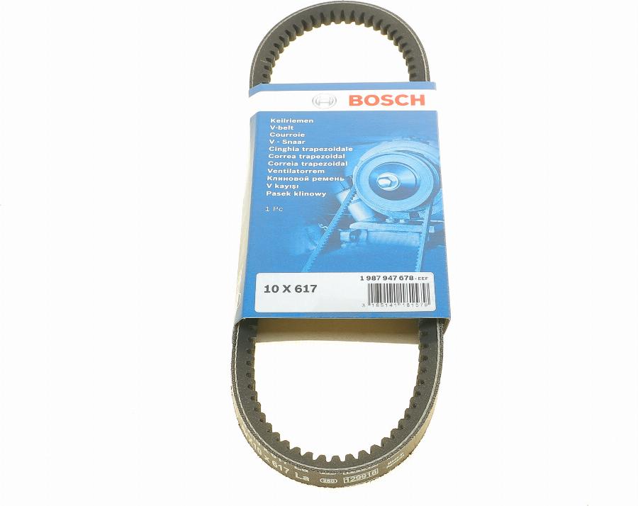 BOSCH 1 987 947 678 - Клиновой ремень, поперечные рёбра autospares.lv