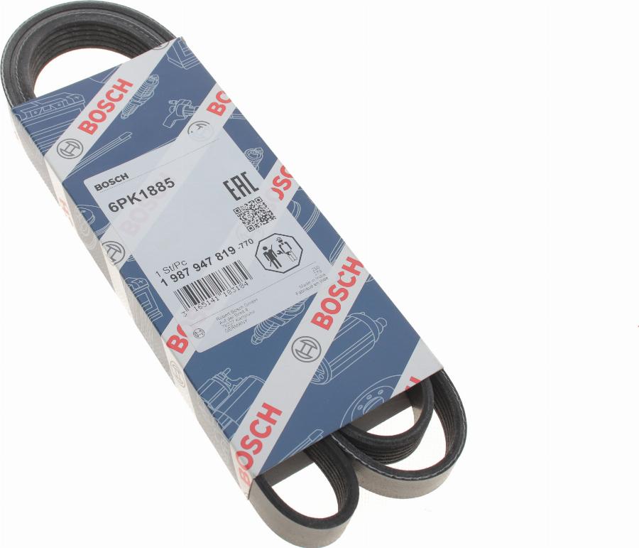 BOSCH 1 987 947 819 - Поликлиновой ремень autospares.lv