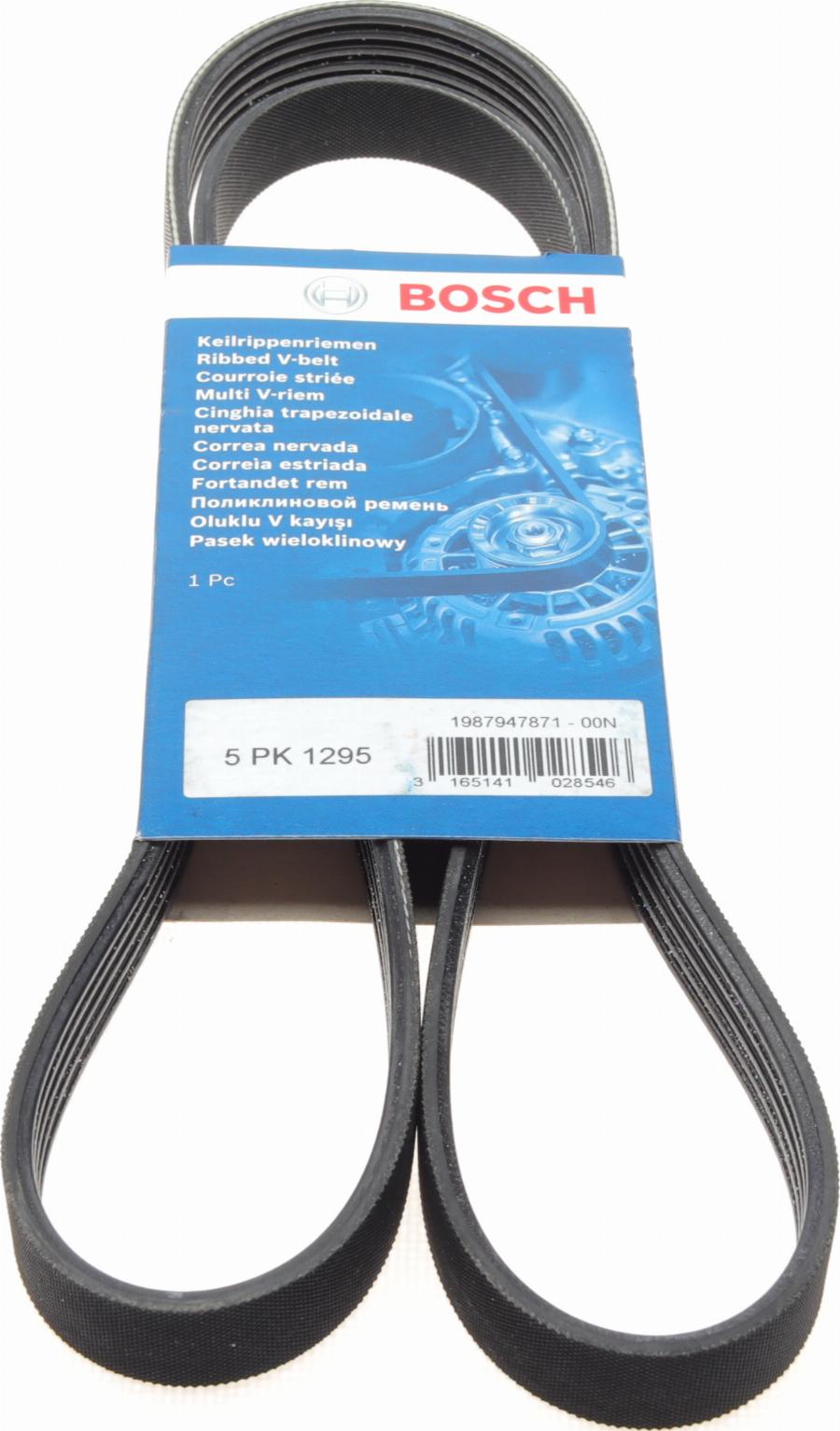 BOSCH 1 987 947 871 - Поликлиновой ремень autospares.lv