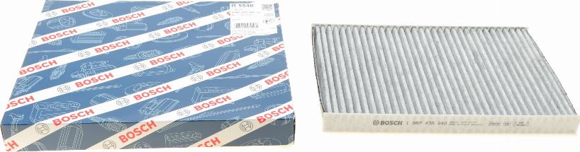 BOSCH 1 987 435 540 - Фильтр воздуха в салоне autospares.lv