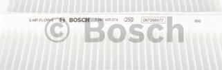 BOSCH 1 987 435 074 - Фильтр воздуха в салоне autospares.lv