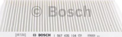 BOSCH 1 987 435 104 - Фильтр воздуха в салоне autospares.lv