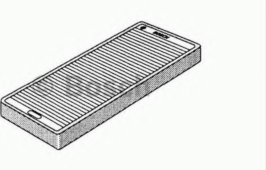 BOSCH 1 987 431 113 - Фильтр воздуха в салоне autospares.lv